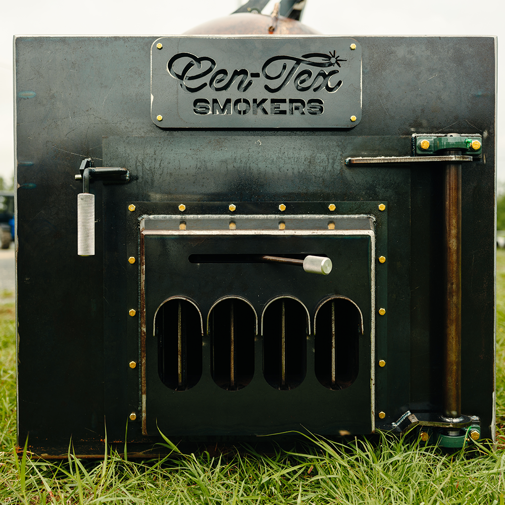 1000 Gallon Offset Smoker - Raw on Skids – Cen-Tex Smokers
