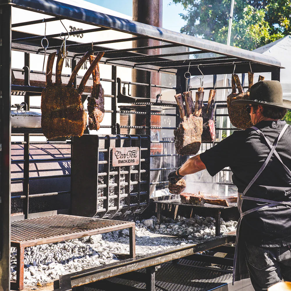 8 Foot Live-Fire Table – Cen-Tex Smokers