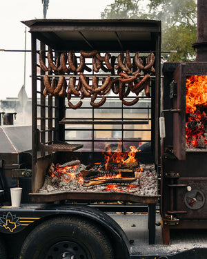 YETI contributor Khoi BBQ uses Cen-Tex Smokers grills and smokers. 