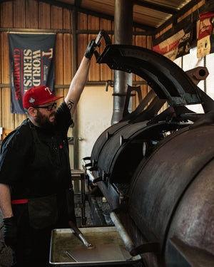 Building custom BBQ smokers for top BBQ joints in Texas. 