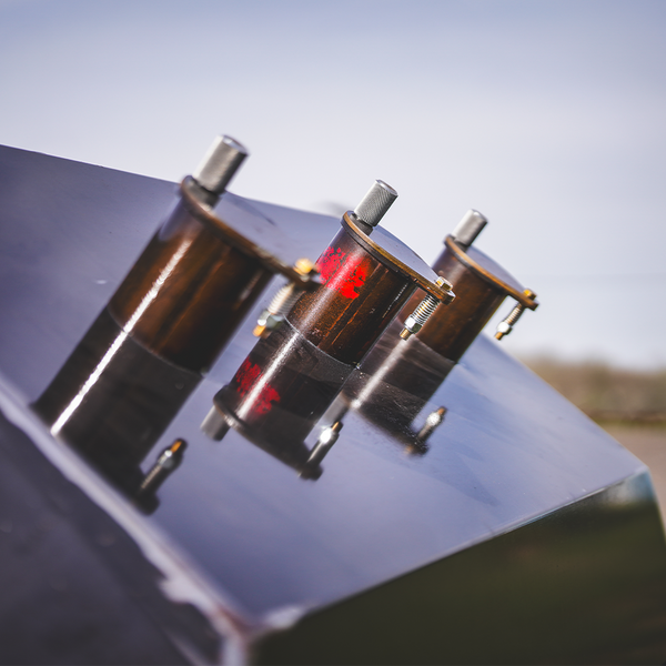 Direct-heat smoker by Cen-Tex Smokers, perfect for lowcountry-style barbecue with intense wood-fired cooking.